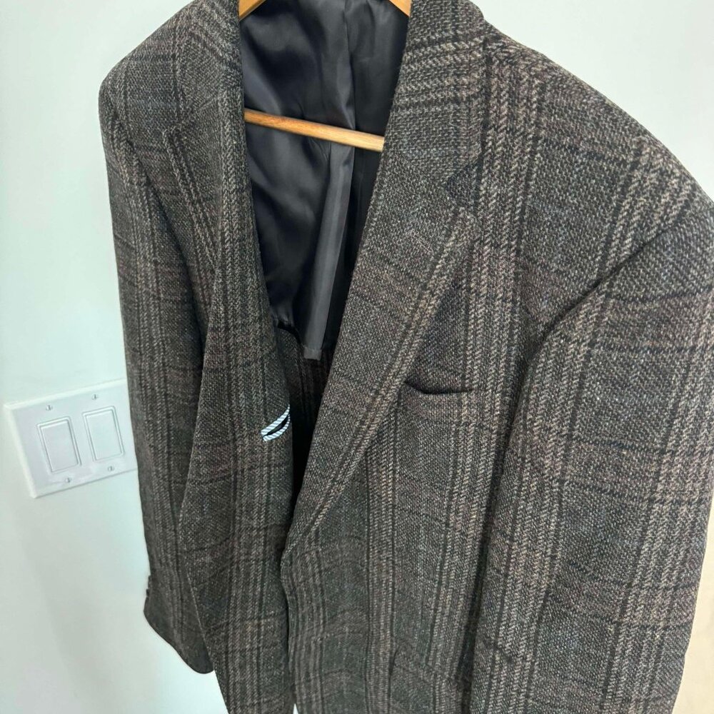 Tommy Hilfiger Men's Checkered Blazer - Size 40 - 90% OFF (MSRP $225)